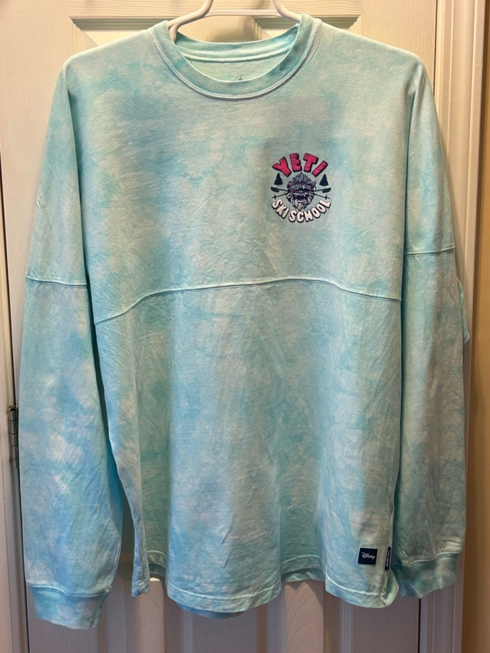 DISNEY Parks Animal Kingdom YETI Ski School EXPEDITION EVEREST XL- L/S Jersey